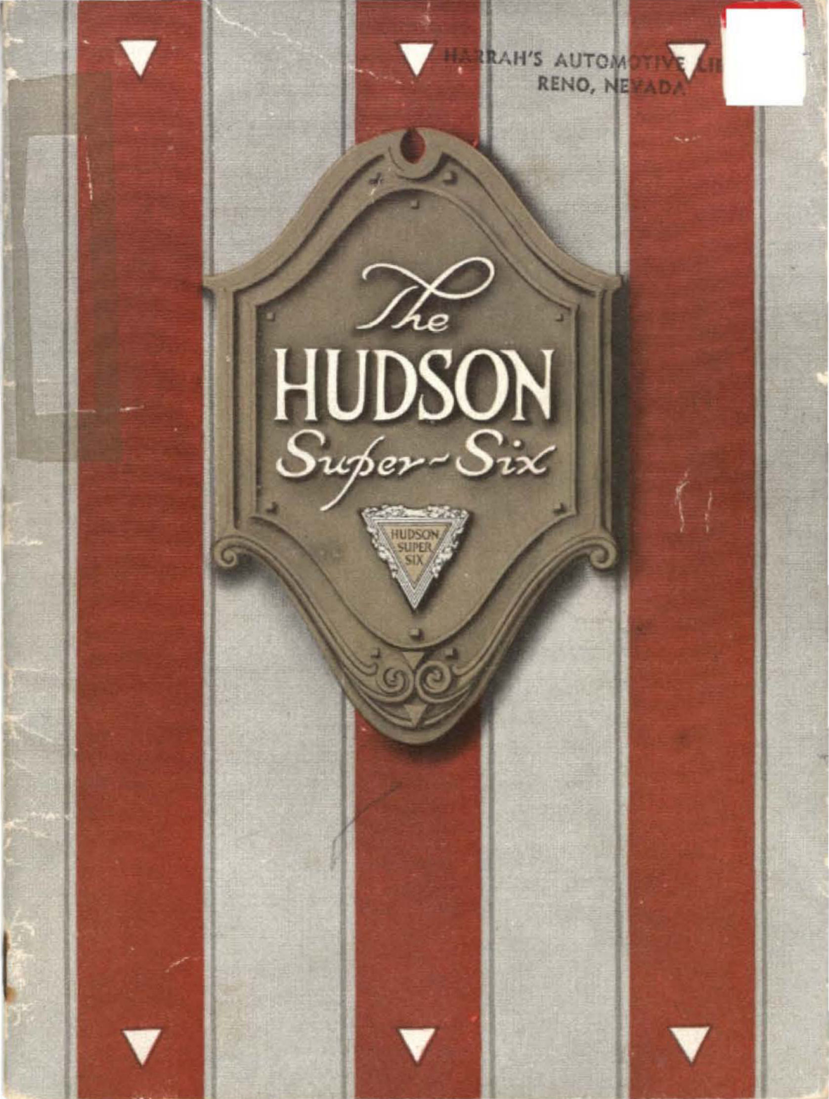 1916 Hudson Super-Six Brochure